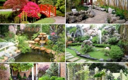 9 Bản vẽ thiết kế sân vườn tiểu cảnh nhà vườn, biệt thự, resort