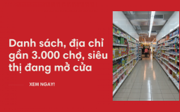 Danh sách các điểm bán những mặt hàng thiết yếu của các hệ thống phân phối hiện đại ở các quận, huyện TP.Hồ Chí Minh