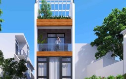 Chiêm ngưỡng những mẫu nhà 3 tầng có sân thượng đẹp rộng rãi, hòa mình vào thiên nhiên