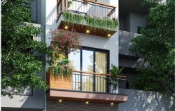 4 mẫu nhà ống 2 tầng 1 tum 4 phòng ngủ tiện nghi cho gia đình trẻ
