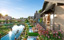 Khám phá làng biệt thự Lagoon đẹp như cổ tích tại The Tropicana - NovaWorld Ho Tram