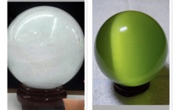 Phân biệt quả cầu phong thuỷ đá tự nhiên và nhân tạo