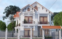 Top 5 mẫu nhà 2 tầng 9x14m sang trọng đẹp từng centimet