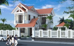 Hé lộ 6 mẫu nhà 2 tầng mặt tiền 8m 4 phòng ngủ đẹp tiện nghi