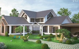 Thiết kế mẫu nhà cấp 4 6 phòng ngủ như thế nào cho đẹp ở là thích?