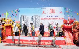Toàn cảnh sự kiện cất nóc dự án Paris Hoàng Kim