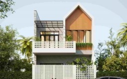 Chia sẻ 4+ mẫu thiết kế nhà 2 tầng có gác lửng đẹp, tiện nghi