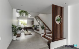 Cầu thang dọc nhà – Bố trí thế nào để hợp phong thủy?