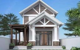 Top 10+ mẫu nhà cấp 4 2 phòng ngủ 5x12 đẹp mê ly