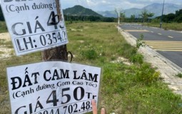 Tỉnh Khánh Hòa ngăn chặn “sốt đất”