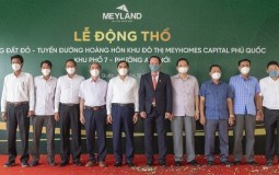 Lễ động thổ con đường mới dự án Meyhomes Capital