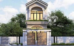 TOP 10+ mẫu nhà ống 2 tầng mái thái mặt tiền 5m hiện đại