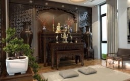 Top 50+ mẫu thiết kế phòng thờ đẹp & hợp phong thủy nhất