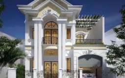 Top mẫu mẫu nhà ống 2 tầng kiểu Pháp đẹp và sang trọng
