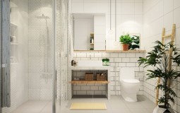 Bố trí nhà tắm nhỏ đẹp nhiều tiện ích phù hợp mọi không gian