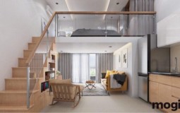 Những mẫu cầu thang gác lửng nhà cấp 4 đẹp, hiện đại