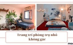 Bí kíp trang trí phòng trọ đẹp không gác cực đơn giản