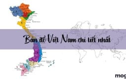 Bản đồ Việt Nam khổ lớn, chi tiết từng vùng miền mới nhất hiện nay