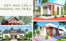 Bỏ túi bí kíp thiết kế xây nhà cấp 4 khoảng 150 triệu đẹp, sang trọng