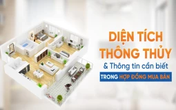 Cách tính diện tích thông thủy chung cư chính xác nhất