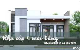 Nhà cấp 4 mái bằng – Sự lựa chọn tuyệt vời cho cuộc sống tiện nghi!