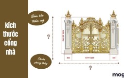 Kích thước cổng nhà chuẩn phong thủy giúp thu hút vận may