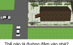 Thế nào là đường đâm vào nhà? Cách hóa giải đường đâm vào nhà
