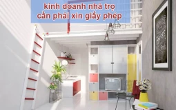 Thủ tục xin giấy phép kinh doanh nhà trọ