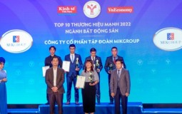 MIKGroup - Top 10 thương hiệu mạnh ngành bất động sản 2022