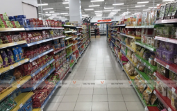 Dự án lắp đặt kệ siêu thị tại siêu thị GO! Nha Trang