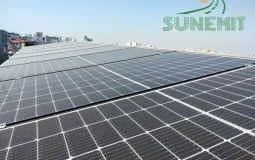 Dự án lắp đặt điện mặt trời hiệu suất cao bởi SUNEMIT