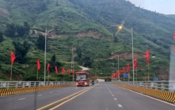 Đường nối cao tốc Nội Bài - Lào Cai đi Sa Pa chính thức thông xe