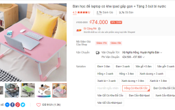 5 bàn học giá rẻ chất lượng tốt được ưa chuộng trên Shopee