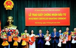 Hải Dương: Thêm 9 dự án với tổng vốn đầu tư hơn 2.200 tỷ đồng