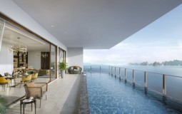 Sky Pool Villa: ‘Biệt thự trên không’ mở ra tầm nhìn độc bản ôm trọn vịnh Hạ Long