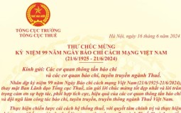 Tổng cục trưởng Tổng cục Thuế chúc mừng ngày Báo chí Cách mạng Việt Nam