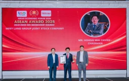 Chủ tịch Meey Group được vinh danh Top 10 Nhà lãnh đaọ ASEAN Award 2025