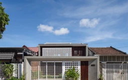 Gợi ý mặt tiền vuông vức cho nhà cần tránh nóng hướng Tây