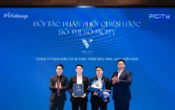 Vina Land Miền Nam trở thành đối tác phân phối chiến lược Đô thị số Picity