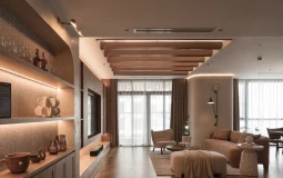 Căn hộ 150m2 rút ngắn hành lang để thêm diện tích sử dụng