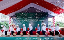 Khởi công xây dựng hơn 300 căn nhà ở xã hội tại phường Phú Thuận, TP HCM