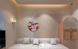 Không gian chung ngôi nhà 30m2 cho gia đình đa thế hệ
