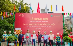 KITA Group động thổ nhà mẫu KITA trên đường Võ Văn Kiệt