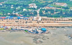 'San lấp biển Cần Giờ bằng công nghệ tái sinh đặc biệt bền vững và bảo vệ môi trường'