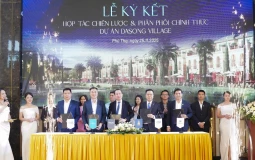 Hợp tác chiến lược phân phối dự án Dasong Village giữa các thương hiệu lớn