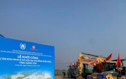 Hưng Yên khởi công dự án nhà ở xã hội Phố Hiến 7.000 tỷ