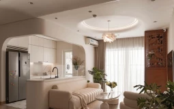 Làm mới căn hộ 120m2 với 550 triệu đồng