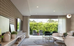Ngôi nhà 200m2 với lưới gỗ truyền thống tạo dấu ấn riêng