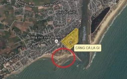 Thanh tra 'vạch' những sai phạm, vướng mắc tại dự án lấn biển hơn 500 tỷ đồng