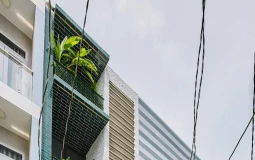 Thiết kế nhà lô hẹp chỉ 35m2 nhưng bên trong vẫn thoáng sáng